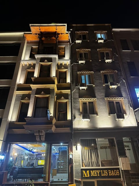 Property building, Night, City view
