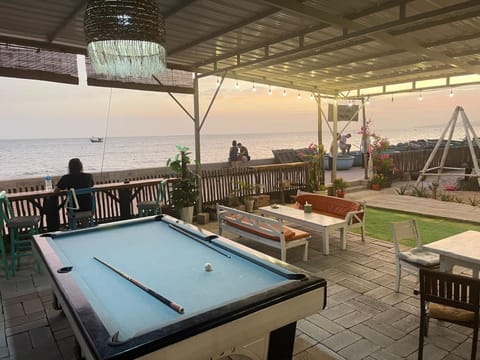 Communal lounge/ TV room, Billiard, Billiard, Balcony/Terrace, Lounge or bar, Sea view