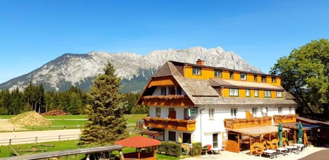 Property building, Natural landscape, Mountain view