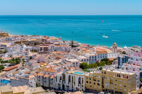 Bird's eye view, City view, Sea view