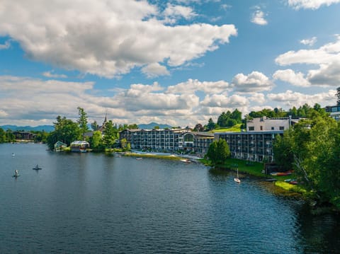 Property building, Bird's eye view, Lake view