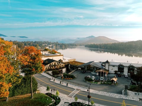 Natural landscape, Bird's eye view, Mountain view, Street view