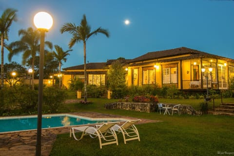 Night, Garden view, Swimming pool, Swimming pool