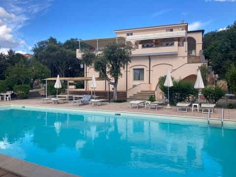 Property building, Bird's eye view, Pool view, Swimming pool