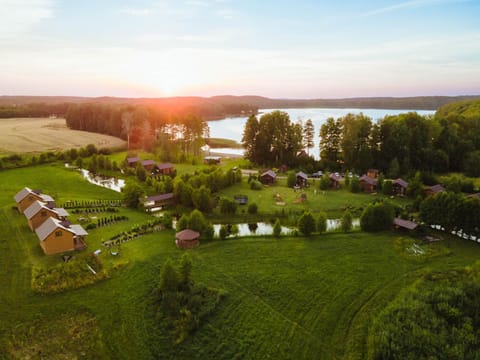 Pod Sokołem Nature lodge in Lithuania