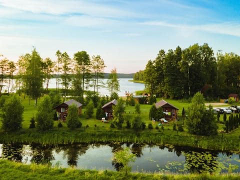 Pod Sokołem Nature lodge in Lithuania
