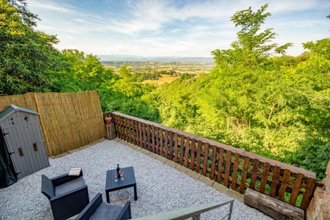Natural landscape, Summer, Balcony/Terrace, Photo of the whole room, Mountain view