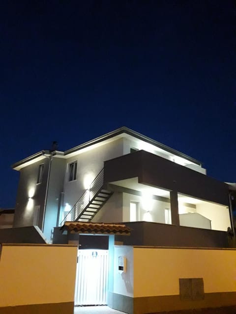 Property building, Night, View (from property/room), Balcony/Terrace