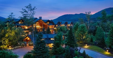 Property building, Natural landscape, Sunset