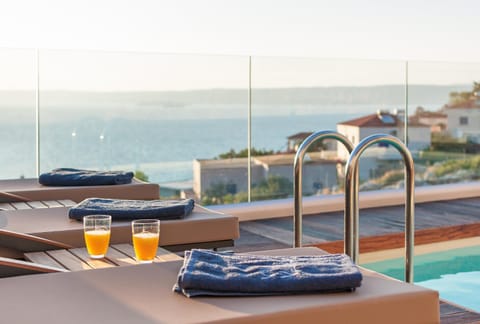 Mountain view, Pool view, Sea view, Swimming pool