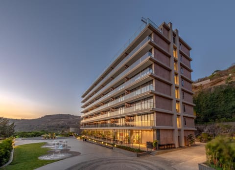 Property building, Sunset