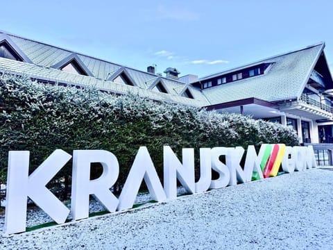 Property building, Property logo or sign, Winter