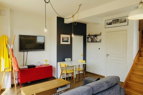 Duplex Hermine Cosy, jardin sud & parking House in St-Malo