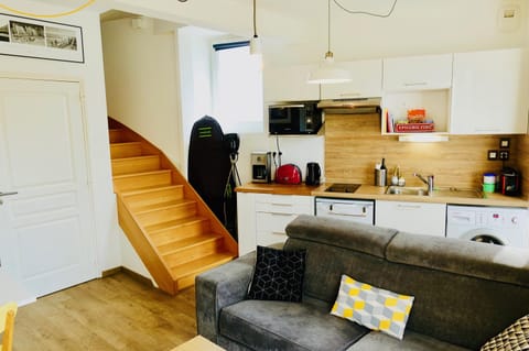 Duplex Hermine Cosy, jardin sud & parking House in St-Malo