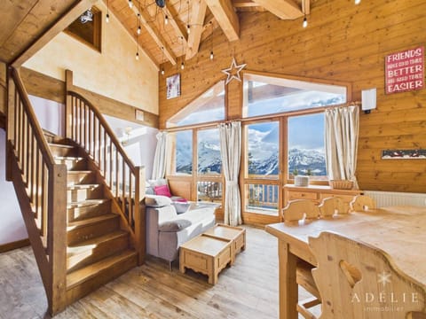 Chalet 4 pièces centre station, parking inclus - FR-1-398-591 Apartment in Montvalezan