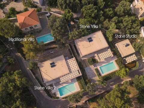 Property building, Neighbourhood, Bird's eye view