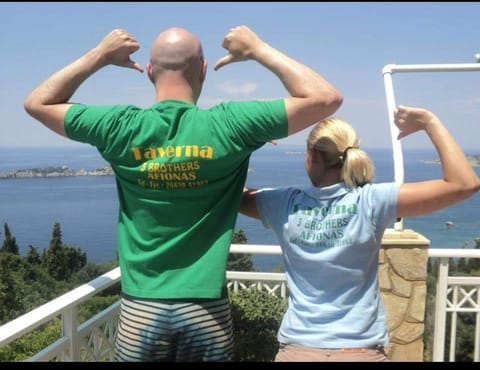 The 3 Brothers Bed and Breakfast in Corfu, Greece