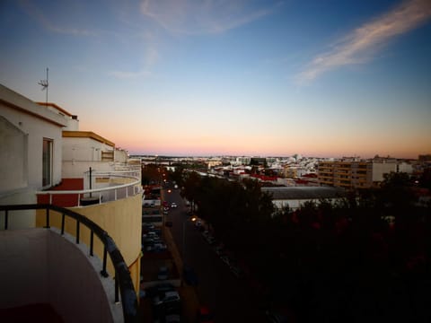 City view, Sunset