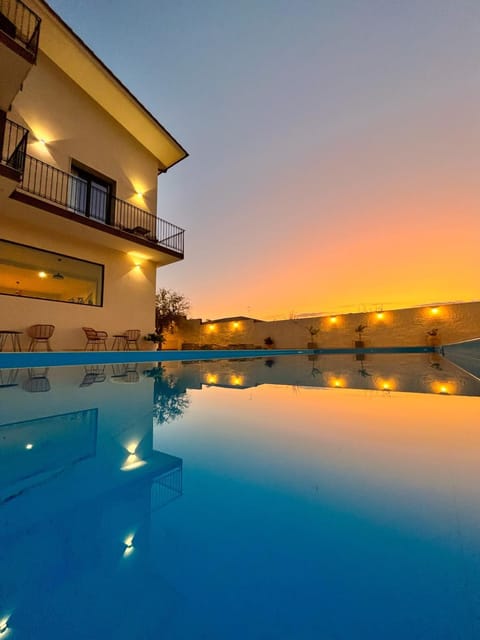 Day, Pool view, Swimming pool, Sunset, sunbed