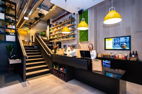 People, Lobby or reception