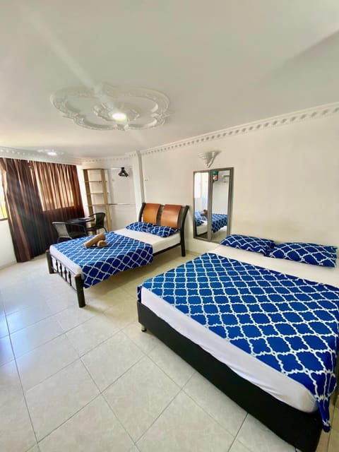 Bed, air conditioner