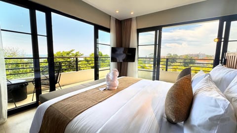 Bedroom, Sea view