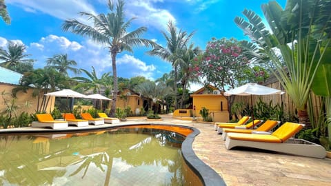 Natural landscape, Garden view, Pool view, Swimming pool