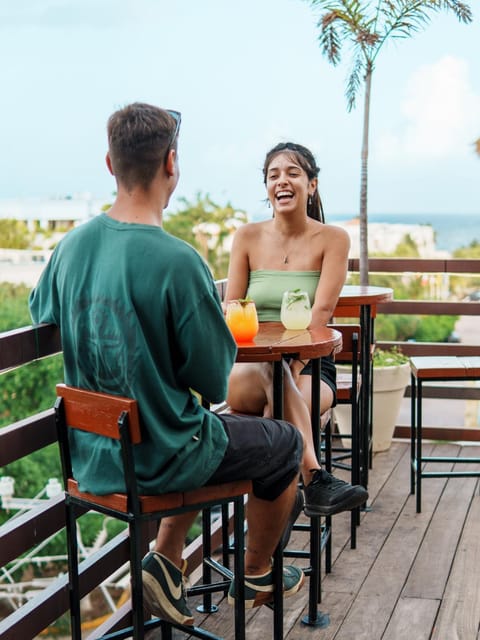People, View (from property/room), Balcony/Terrace, Sea view, Drinks