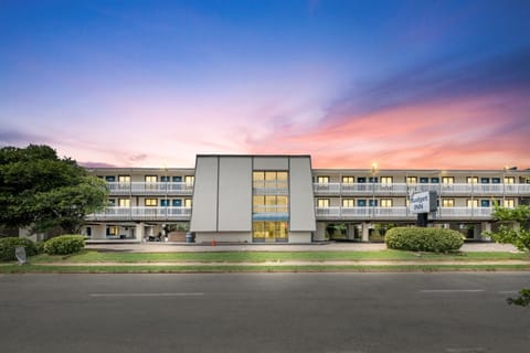 Property building, Sunset