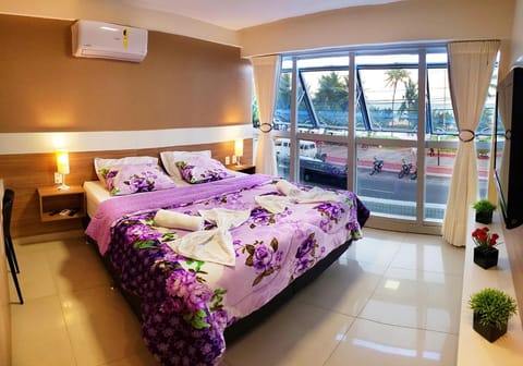 Bed, Photo of the whole room, Bedroom, Sea view