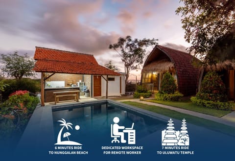 Property building, Swimming pool, kitchen