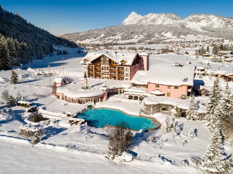 Bird's eye view, Winter, Spa and wellness centre/facilities, Swimming pool