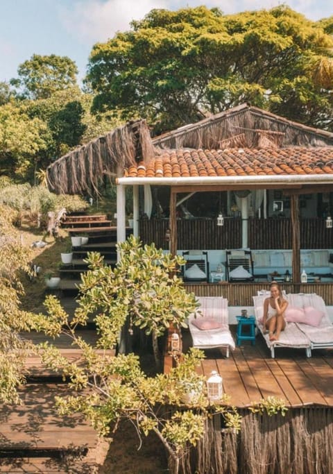 Property building, Patio, Day, Bird's eye view, Garden, Balcony/Terrace, Living room, sunbed