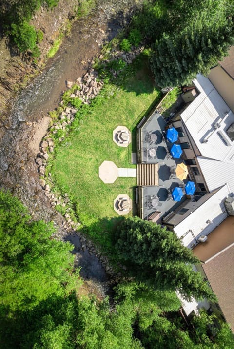Property building, Garden view