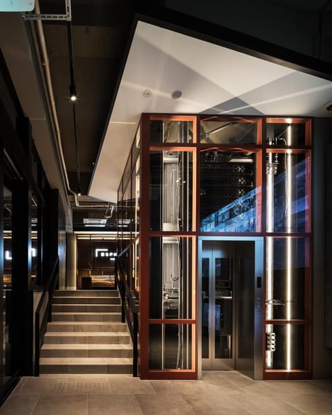 Lobby or reception, Decorative detail