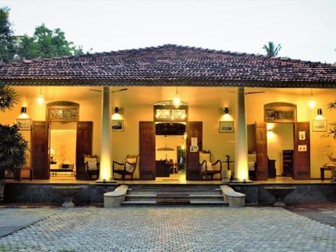 Property building, Patio