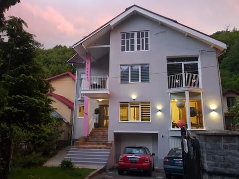 Property building, Sunset