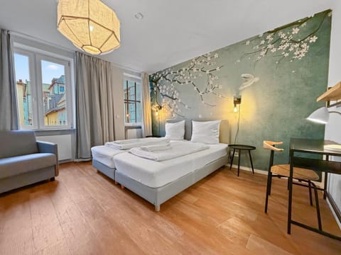 Bed, Bedroom