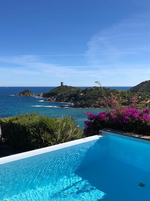 Pool view, Sea view, Swimming pool