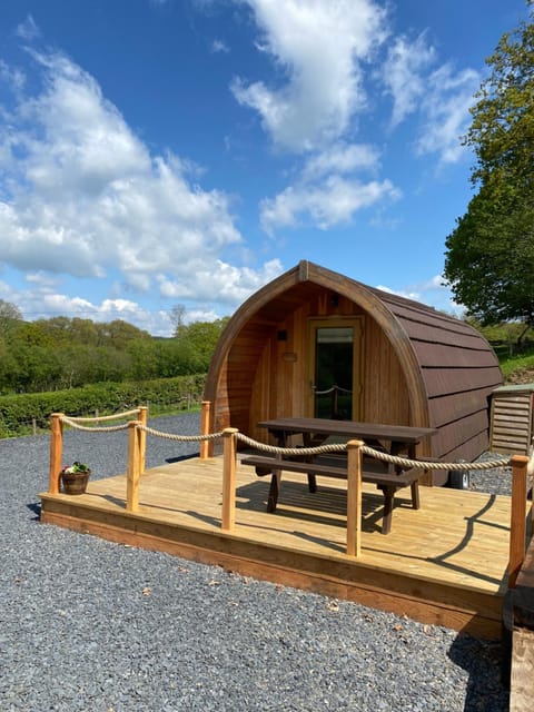 Cil y Coed Luxury Pod Campground/ 
RV Resort in Wales