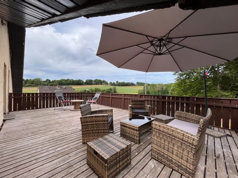 Day, Balcony/Terrace, Seating area