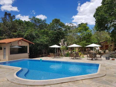 Pool view, Swimming pool, sunbed