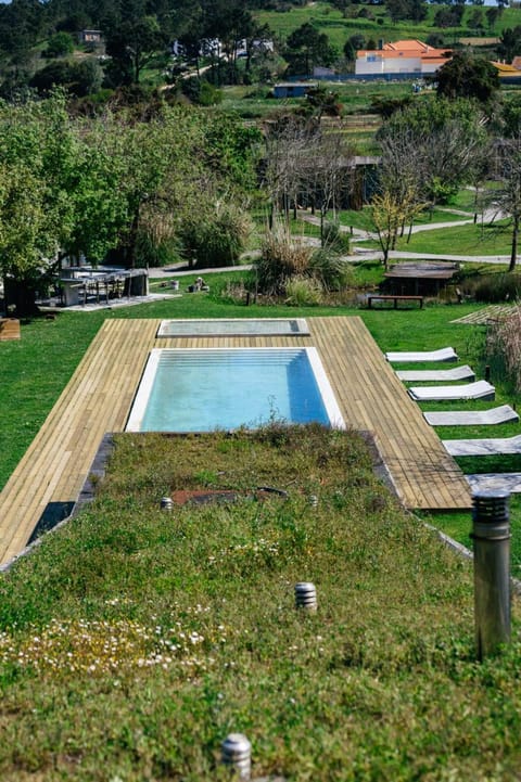 Spring, Natural landscape, Garden, Garden view, Pool view, Swimming pool