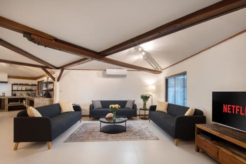 Living room, air conditioner