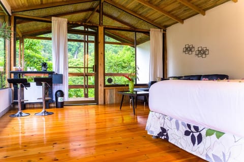 Garden view, Mountain view, River view