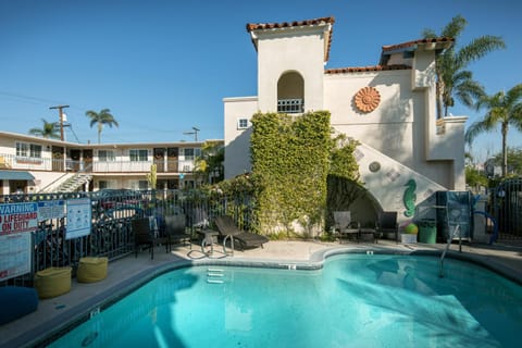 Patio, Facade/entrance, Bird's eye view, Balcony/Terrace, Pool view, Swimming pool