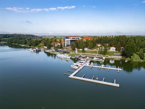 Property building, Natural landscape, Bird's eye view