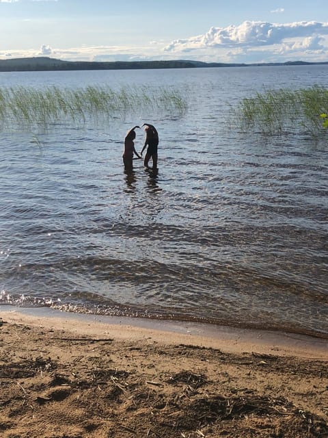 House with private beach Nature lodge in Finland