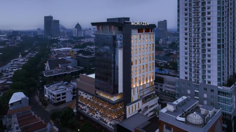 Property building, Bird's eye view, City view