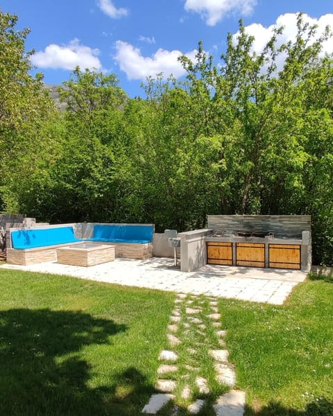 Patio, BBQ facilities, Garden, Seating area